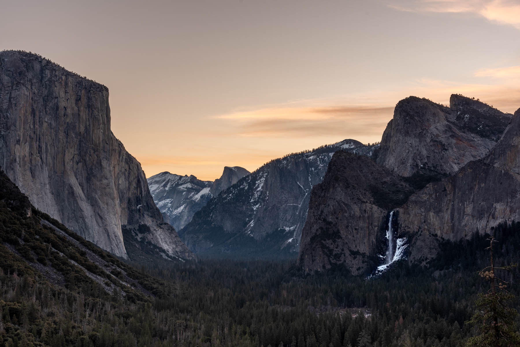 Tunnel View at Sunrise